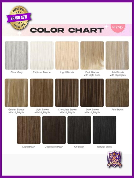 4 Clip In Hair Extensions 16 Inch Layered Cut Lightweight Hairpieces main image 5